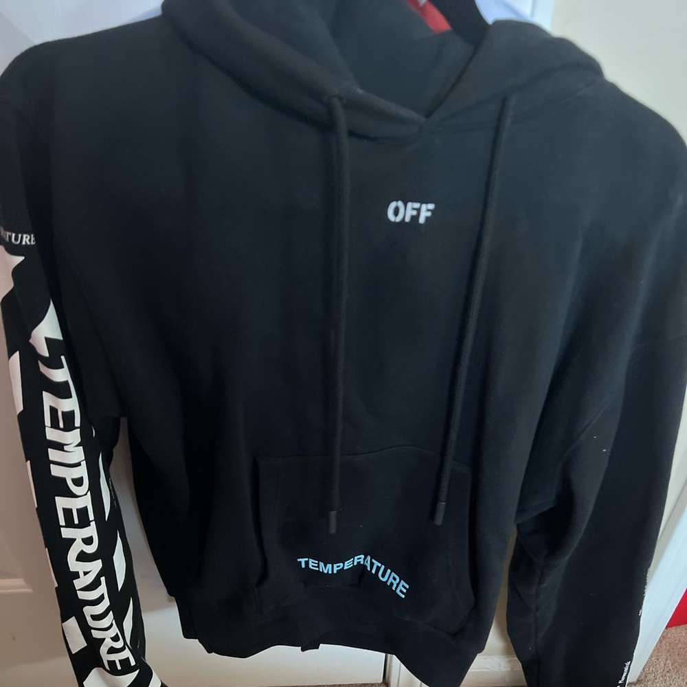 OFF WHITE authentic temperature hoodie - worn once xxs perfect condition